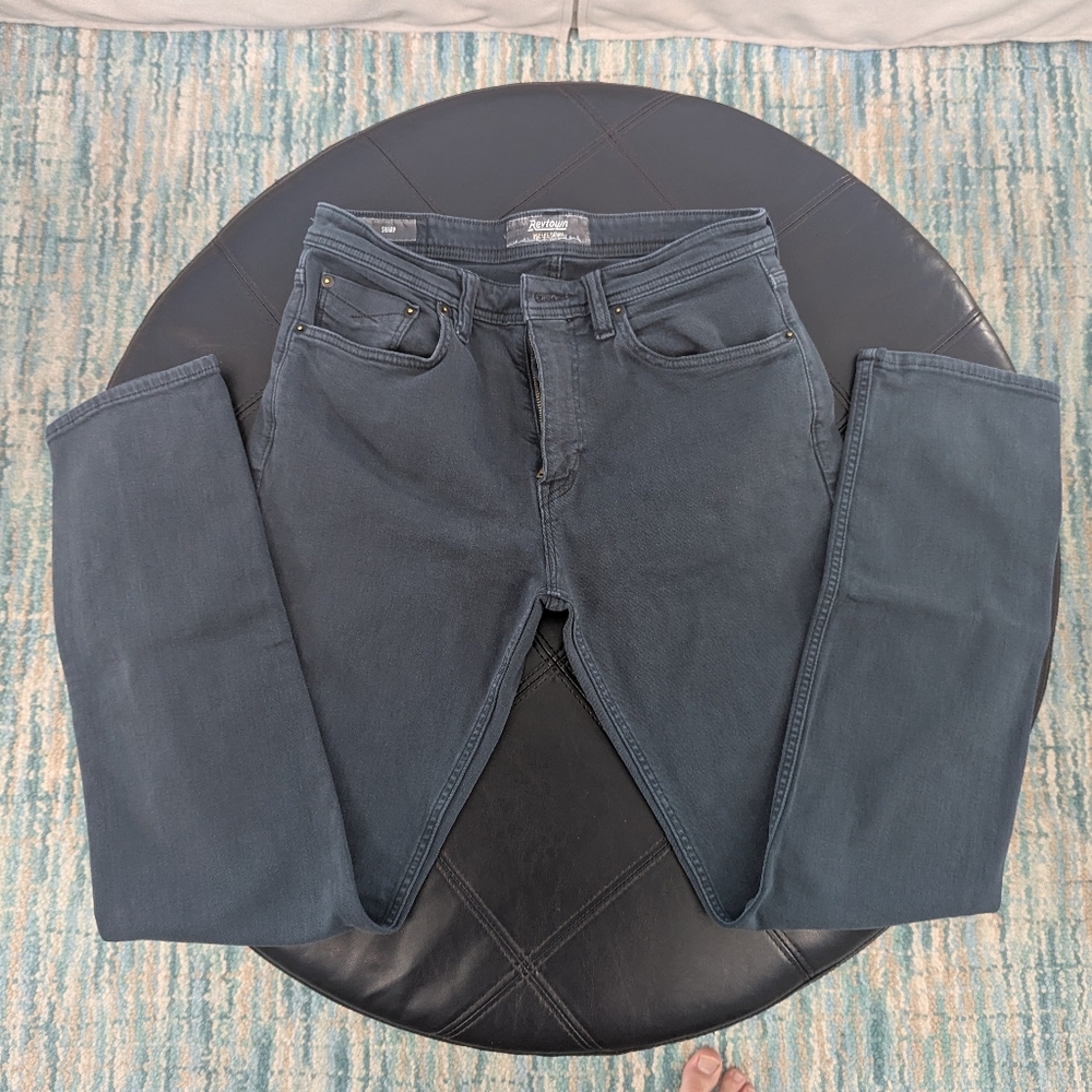 Revtown Jeans Pants Navy 32x32 waist fits 33/34